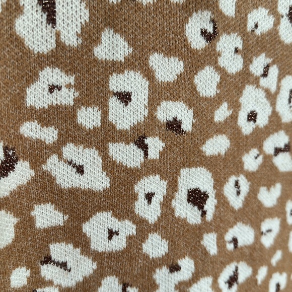 NWT Loft Leopard Print Turtleneck Sweater - Picture 4 of 8